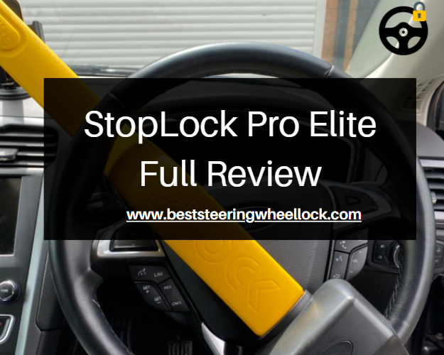 Stoplock Pro Steering Wheel Lock Professional Clamp Ideal For Audi TT 